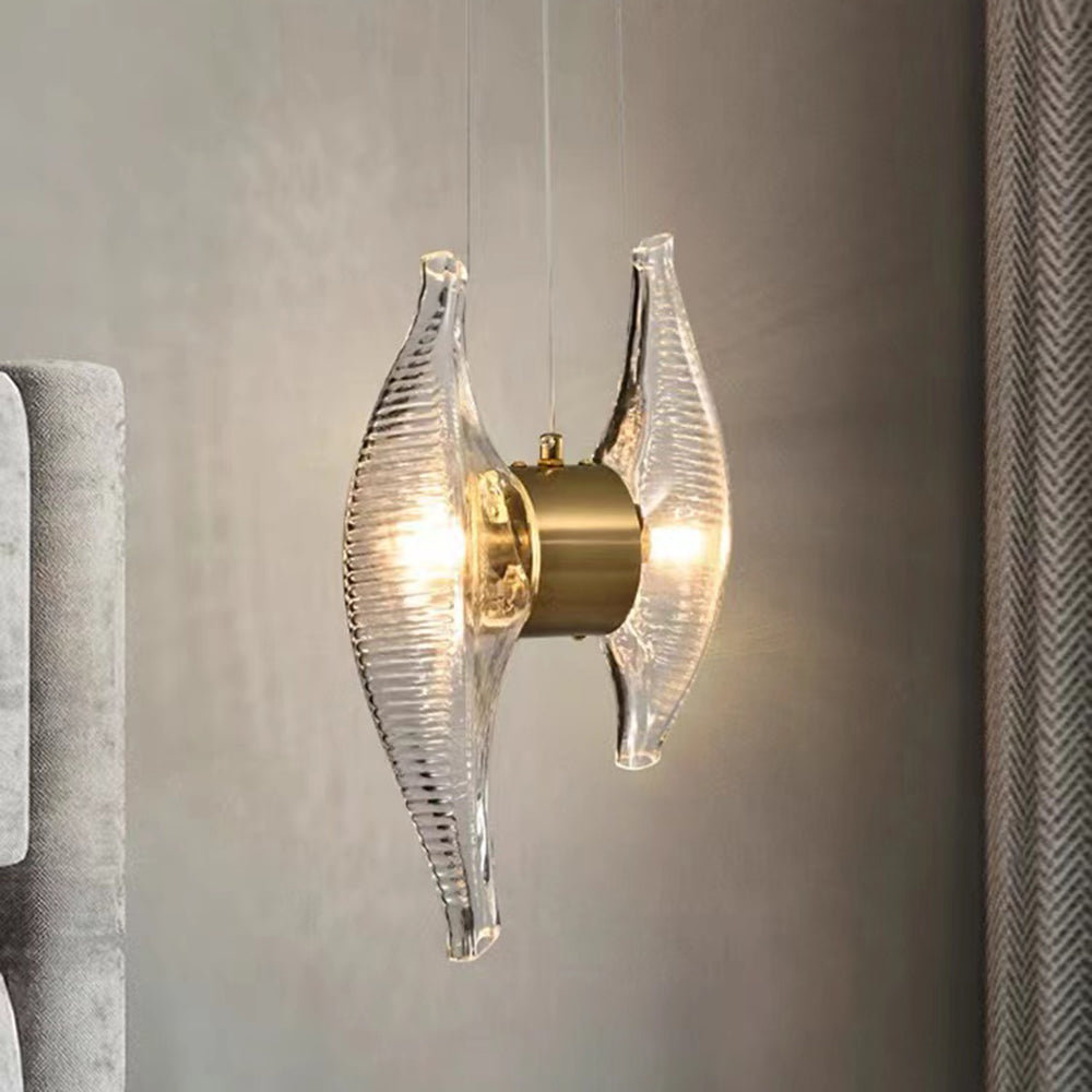 Kristy Suspension Irrégulier Nordique, Verre/Aluminium, Or, Salon - Neutralighting