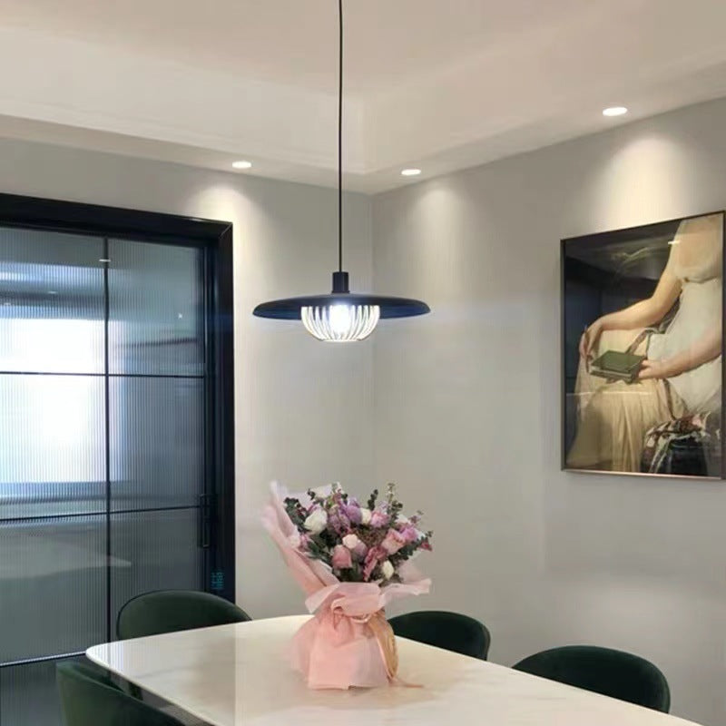 Arisha Suspension Ronde Moderne LED Luxe Métal, Or/Gris/Noir/Marron/Bois, Salon - Neutralighting