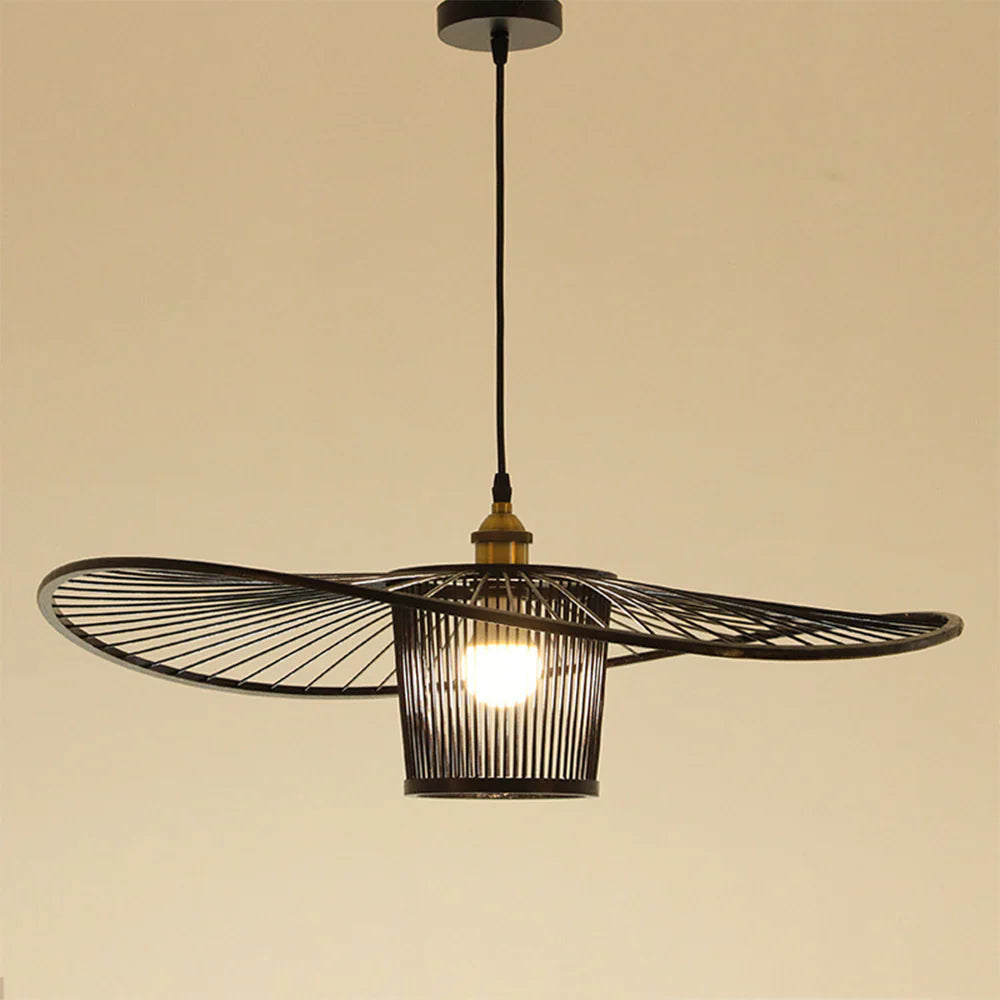 Ritta Moderne LED Suspension Bambou Salon Salle à manger - Neutralighting