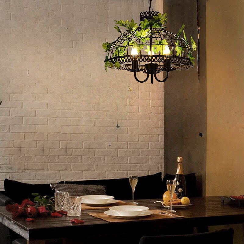 Arisha Suspension Luminaire LED Industrielle Métal Salon - Neutralighting