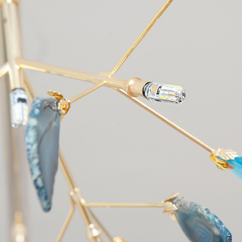 Arisha Lustre Coloré Branche Feuille Design, Salon/Chambre - Neutralighting