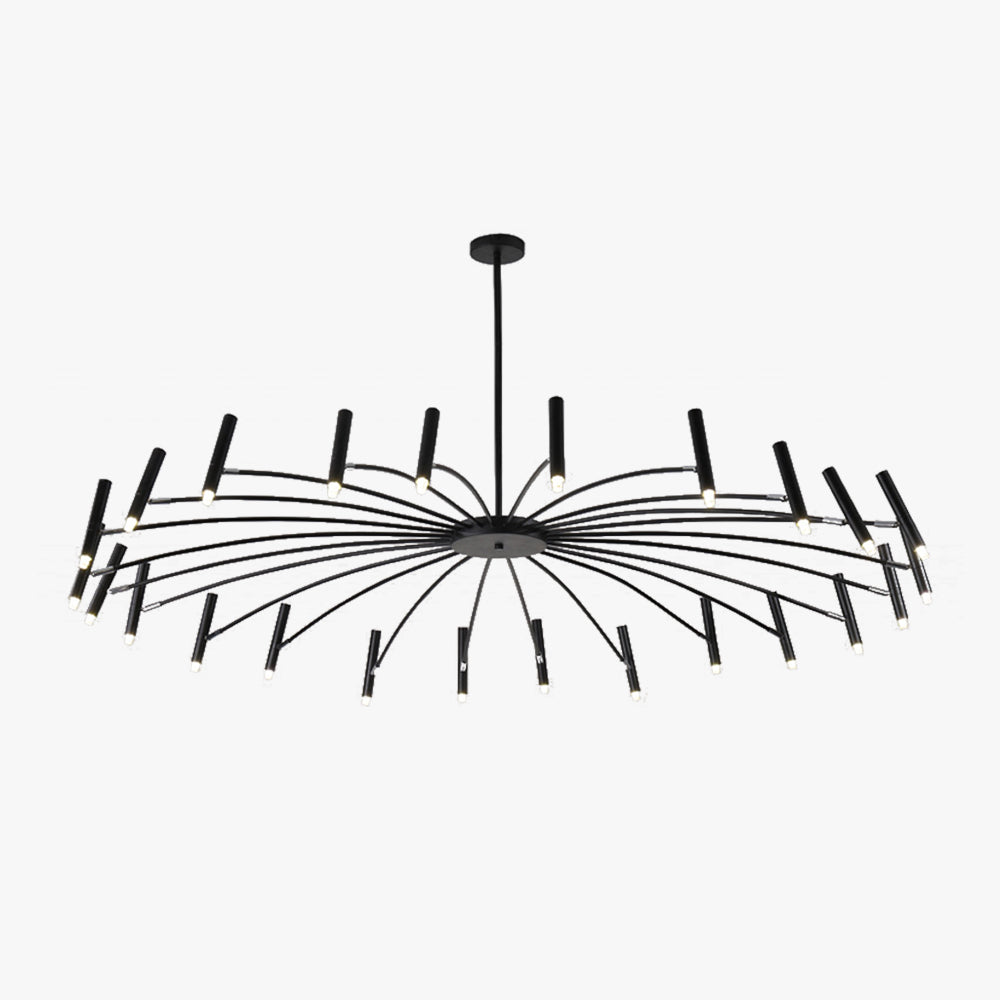 Theno Lustre Simple Noir/Blanc Etude/Salon/Salle à Manger - Neutralighting