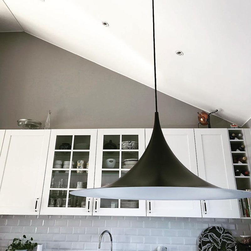 Arisha Suspension Orientable Moderne, Métal, Noir, Salon - Neutralighting