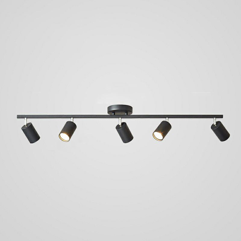 Aim Moderne LED Plafonnier Noir/Blanc/Or Métal Chambre à coucher