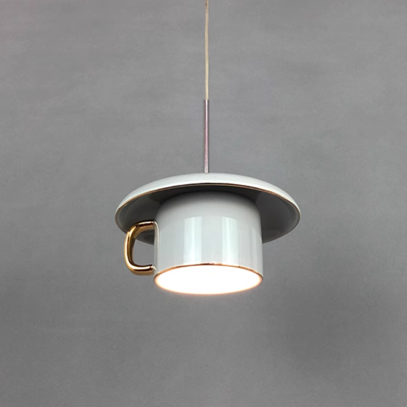 Valentina Urbain Tasse Céramique LED Suspension Salon
