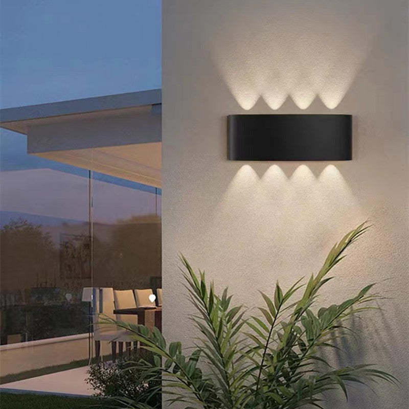 Tronix Applique Murale Rectangulaire Moderne Noir/Blanc. Corridor - Neutralighting