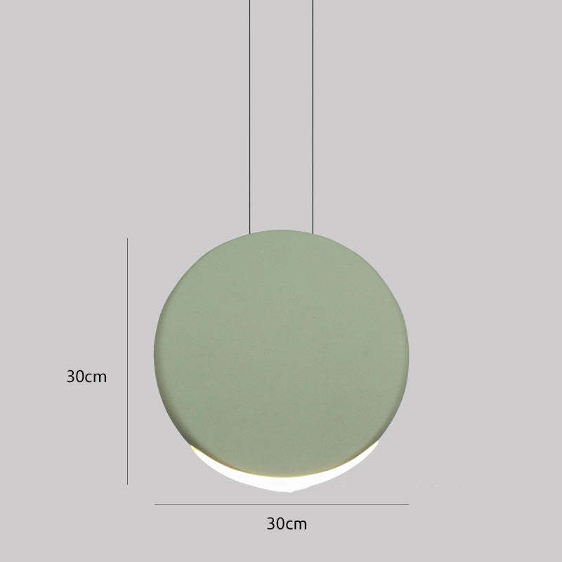 Valentina Suspension Ronde Simple, Métal/Résine, Noir/Vert/Brun/Gris/Blanc, Chambre à Coucher/Bureau - Neutralighting