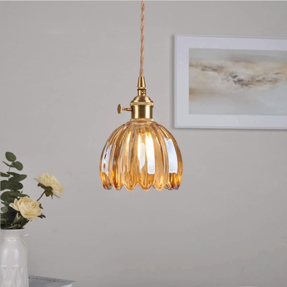Valentina Rétro LED Suspension Verre Salon - Neutralighting