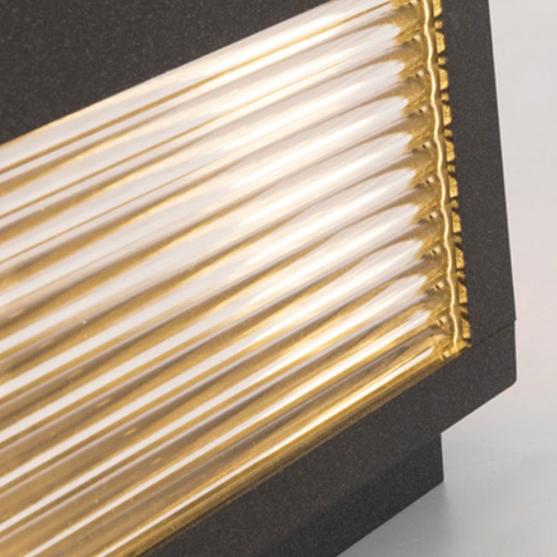 Vetra Lampe de Poteau avec Rayures Horizontales - Neutralighting