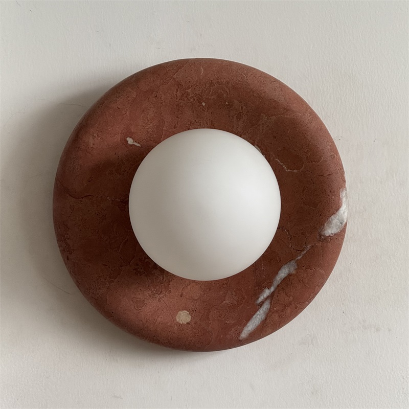 Orli Applique Murale Moderne et Minimaliste en Travertin - Neutralighting