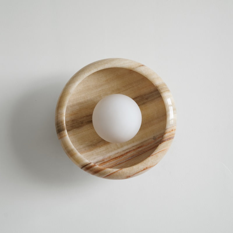 Piedra Applique Murale Marbre Verre Minimaliste - Neutralighting