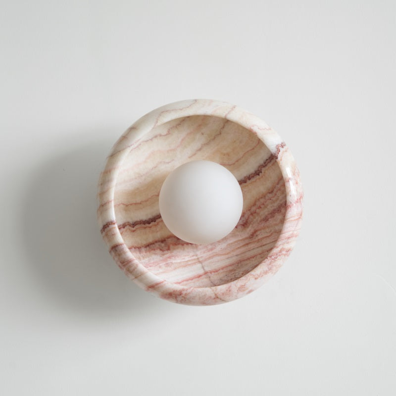 Piedra Applique Murale Marbre Verre Minimaliste - Neutralighting