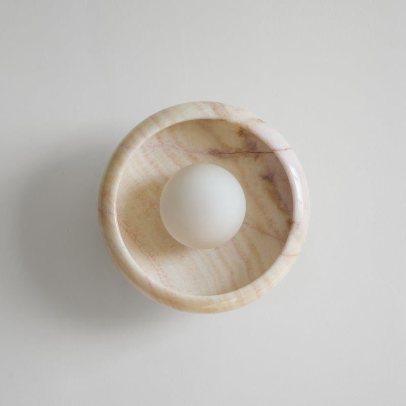 Piedra Applique Murale Marbre Verre Minimaliste - Neutralighting