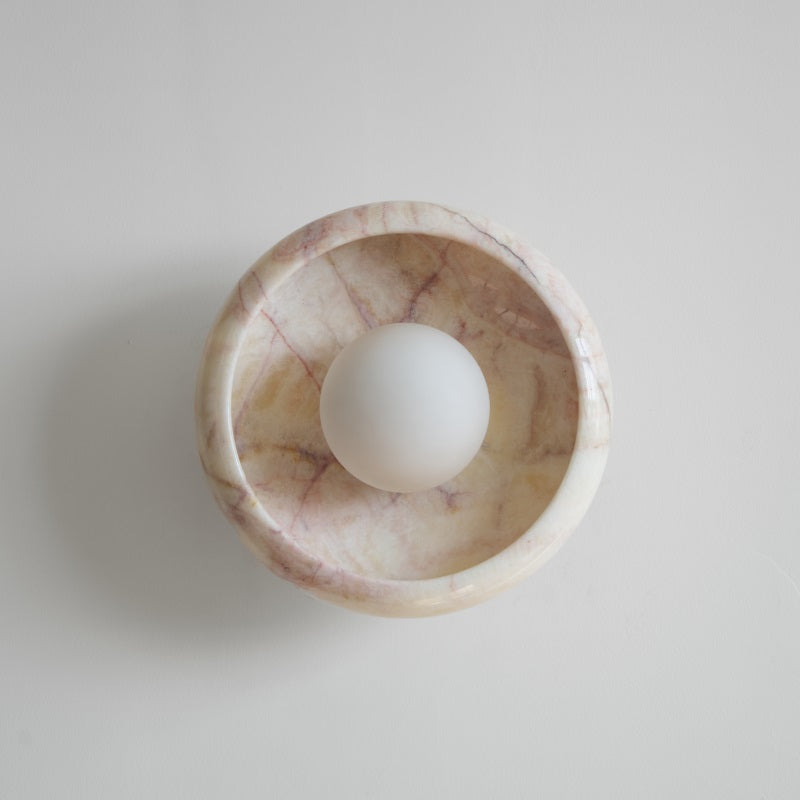 Piedra Applique Murale Marbre Verre Minimaliste - Neutralighting