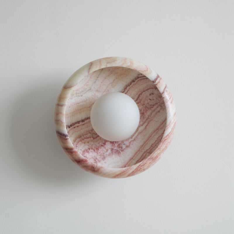 Piedra Applique Murale Marbre Verre Minimaliste - Neutralighting