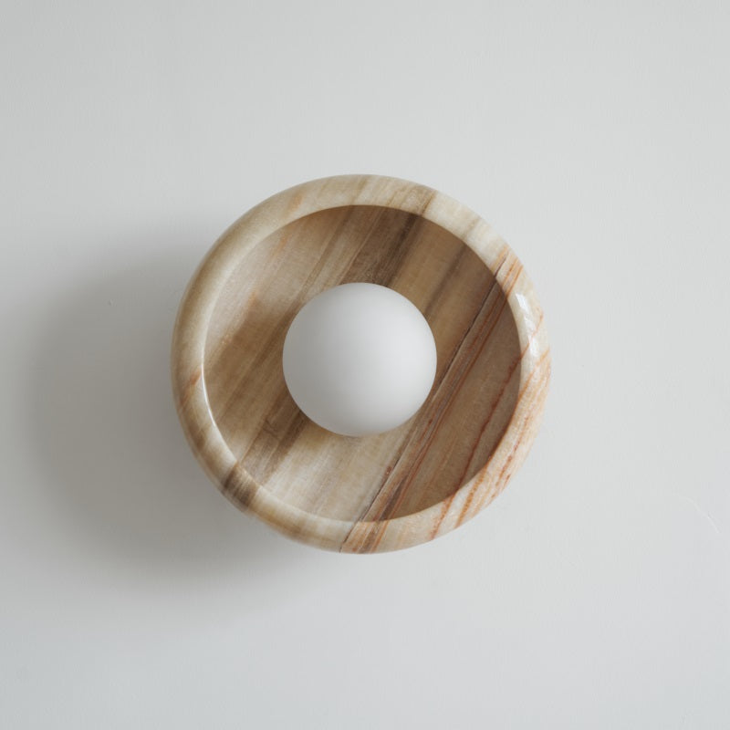 Piedra Applique Murale Marbre Verre Minimaliste - Neutralighting