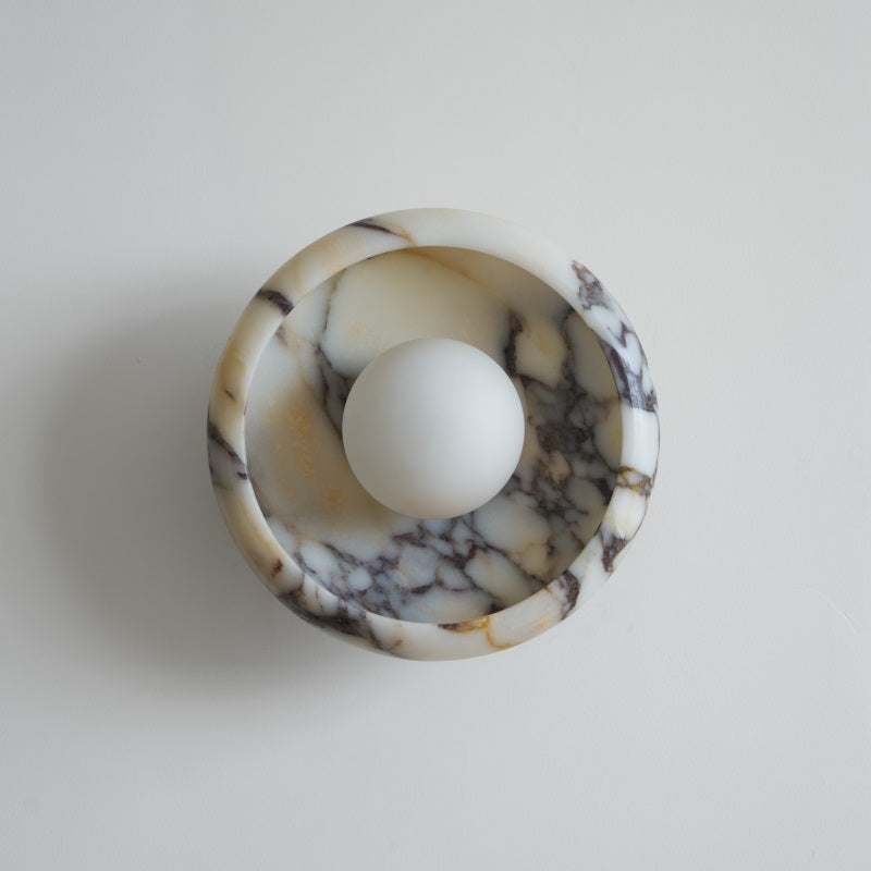 Piedra Applique Murale Marbre Verre Minimaliste - Neutralighting