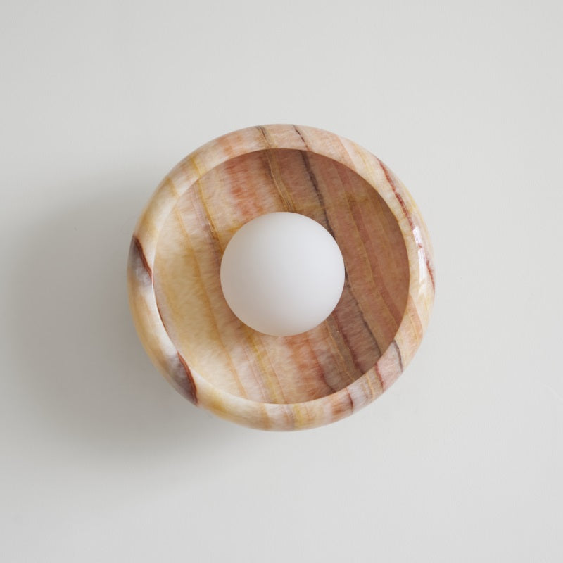 Piedra Applique Murale Marbre Verre Minimaliste - Neutralighting