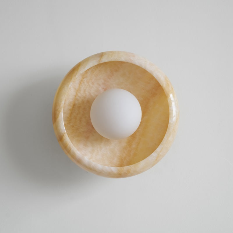 Piedra Applique Murale Marbre Verre Minimaliste - Neutralighting