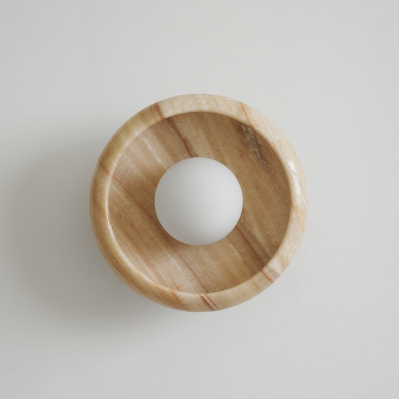 Piedra Applique Murale Marbre Verre Minimaliste - Neutralighting