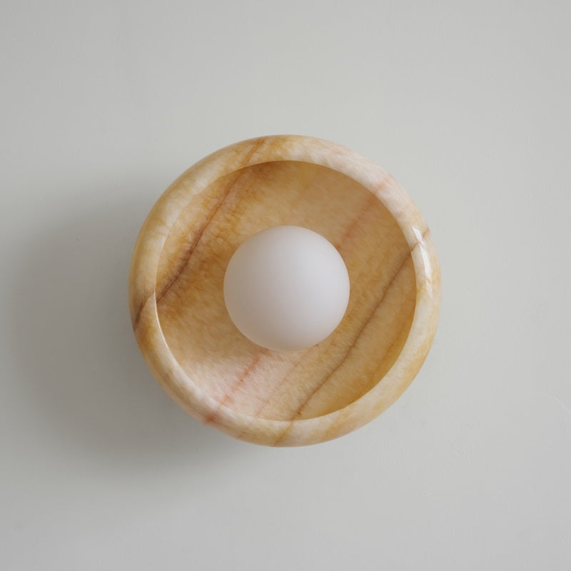 Piedra Applique Murale Marbre Verre Minimaliste - Neutralighting