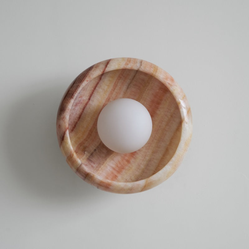 Piedra Applique Murale Marbre Verre Minimaliste - Neutralighting