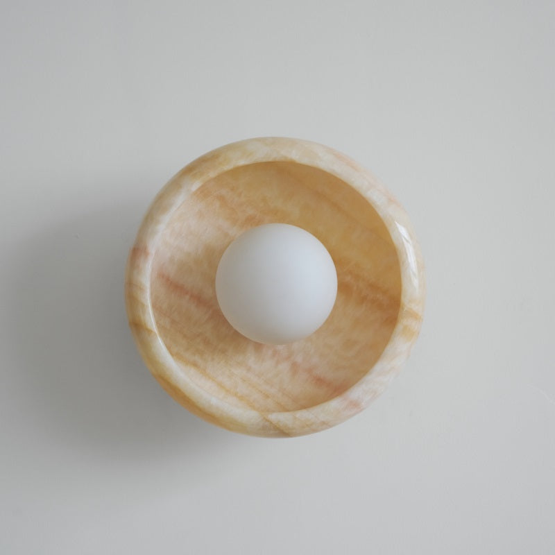 Piedra Applique Murale Marbre Verre Minimaliste - Neutralighting