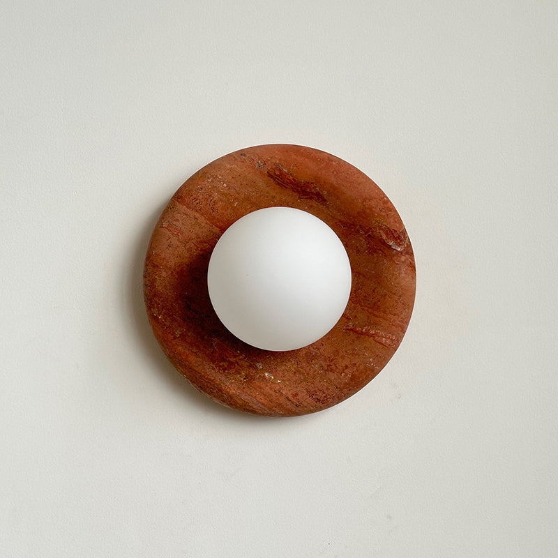 Orli Applique Murale Moderne et Minimaliste en Travertin - Neutralighting