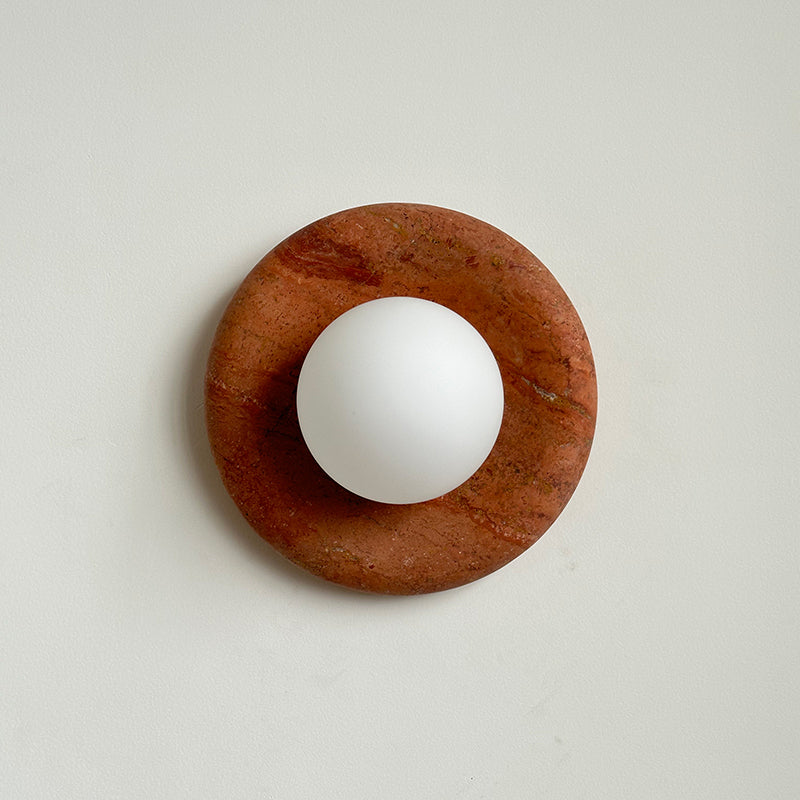 Orli Applique Murale Moderne et Minimaliste en Travertin - Neutralighting