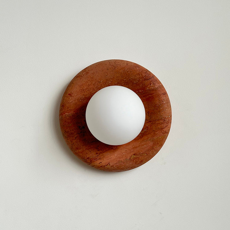 Orli Applique Murale Moderne et Minimaliste en Travertin - Neutralighting