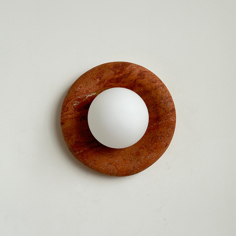 Orli Applique Murale Moderne et Minimaliste en Travertin - Neutralighting