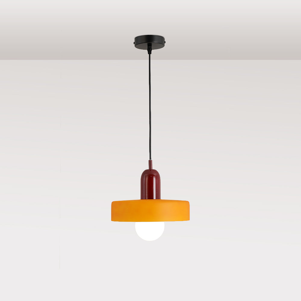 Jess Suspension Ronde Vintage Verre Salon - Neutralighting