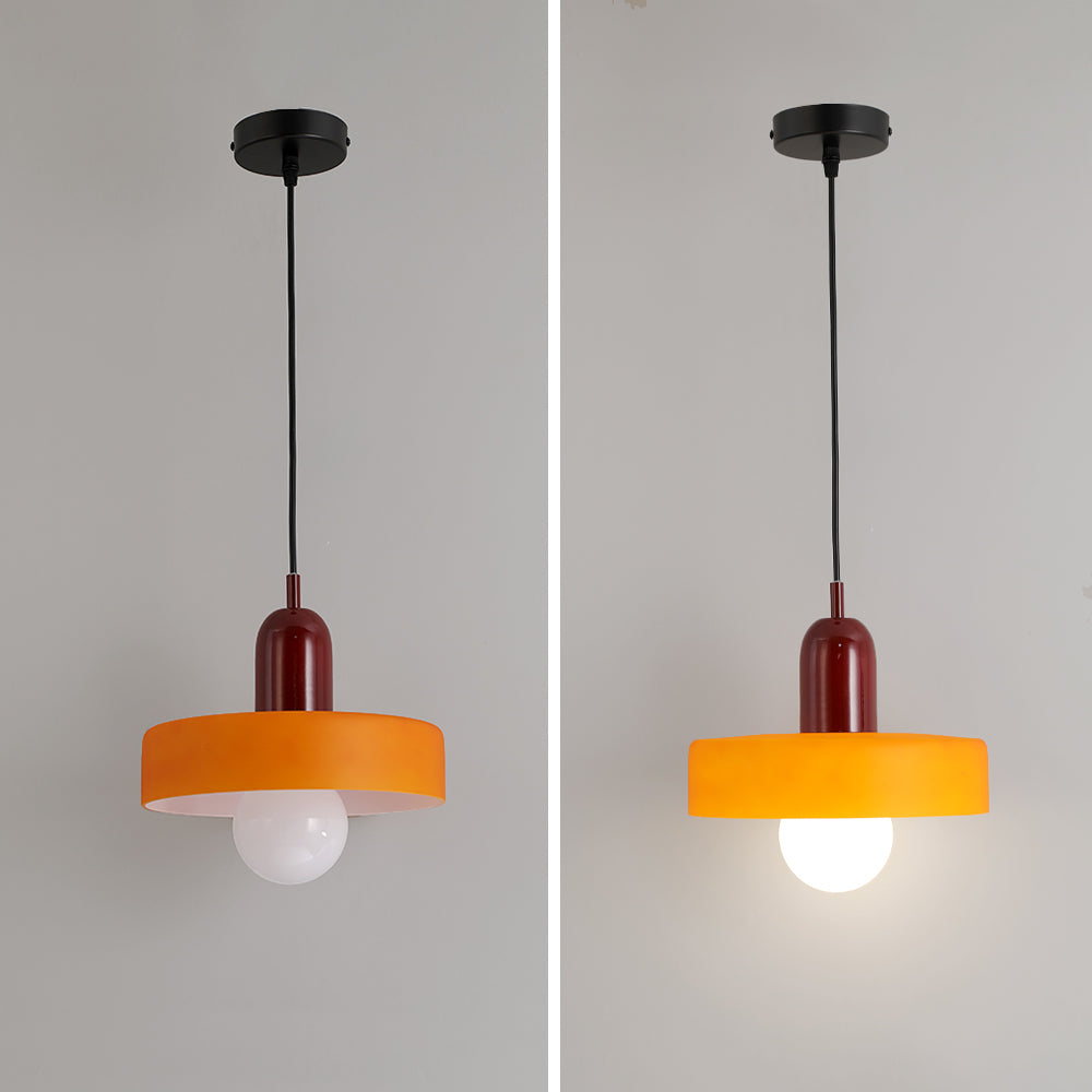 Jess Suspension Ronde Vintage Verre Salon - Neutralighting