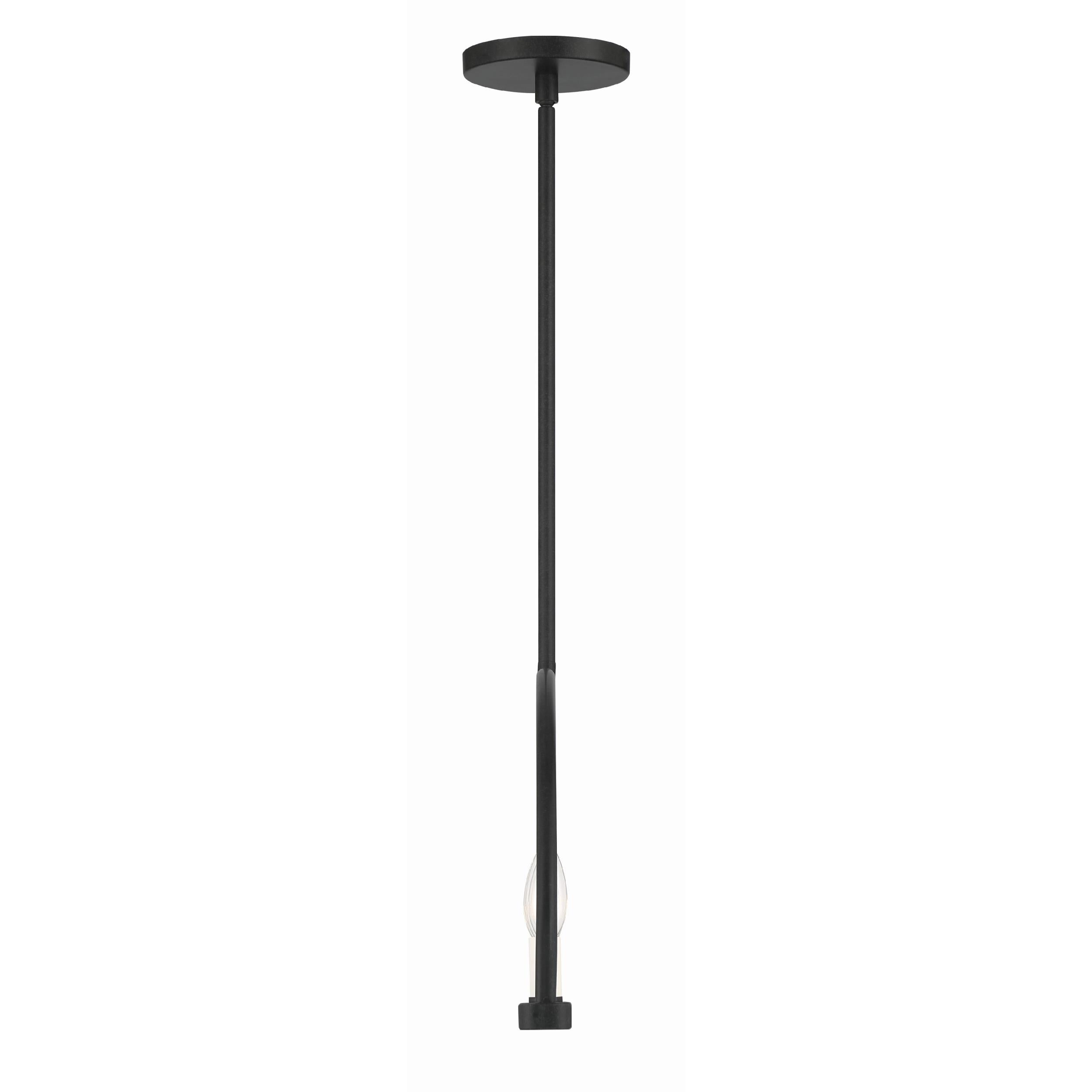Abbott Linear Minimalist Metal Chandelier - Lamp Copper