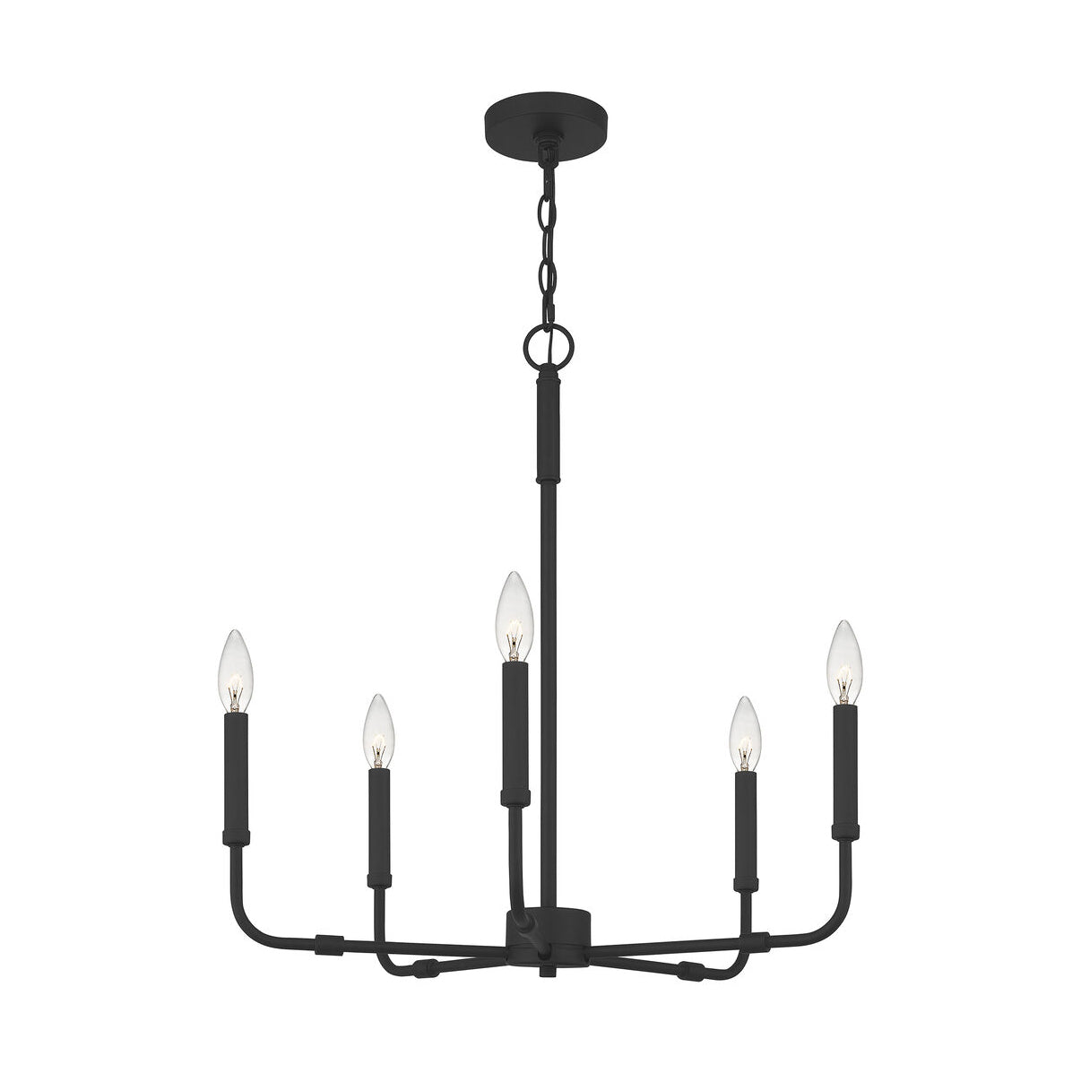 Abner Lustre Industriel Moderne Laiton - Neutralighting