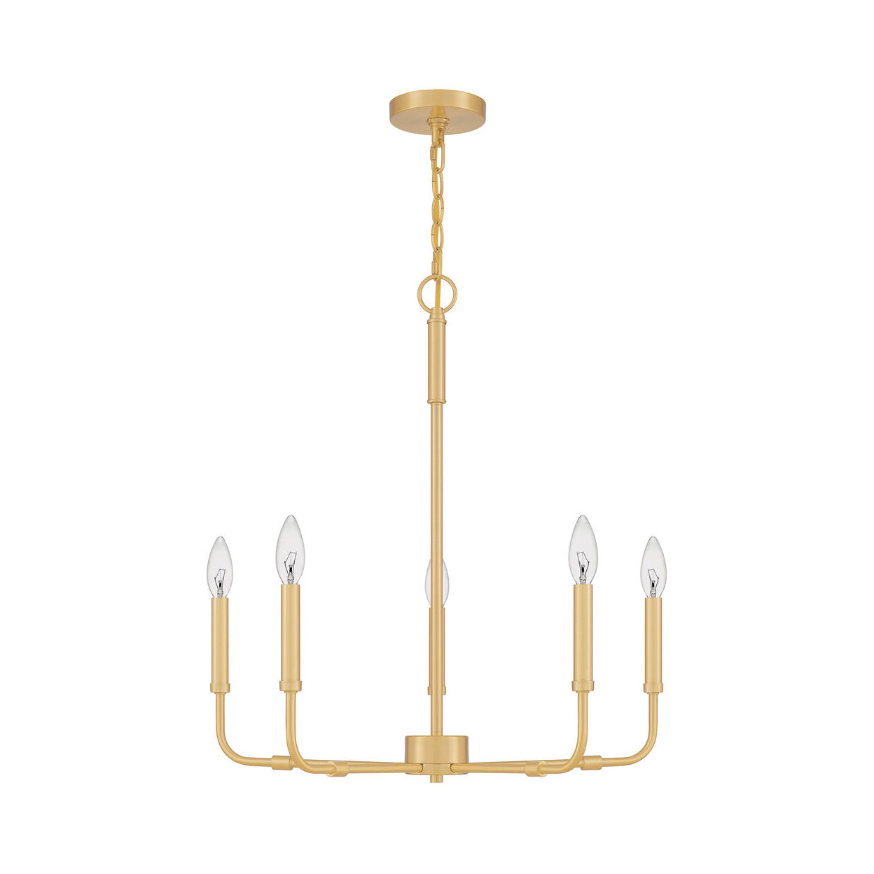Abner Lustre Industriel Moderne Laiton - Neutralighting