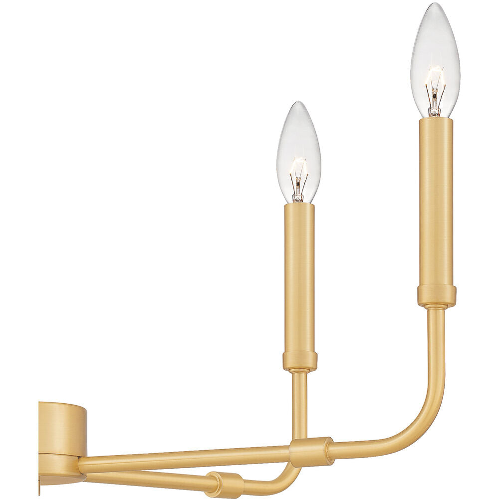 Abner Lustre Industriel Moderne Laiton - Neutralighting