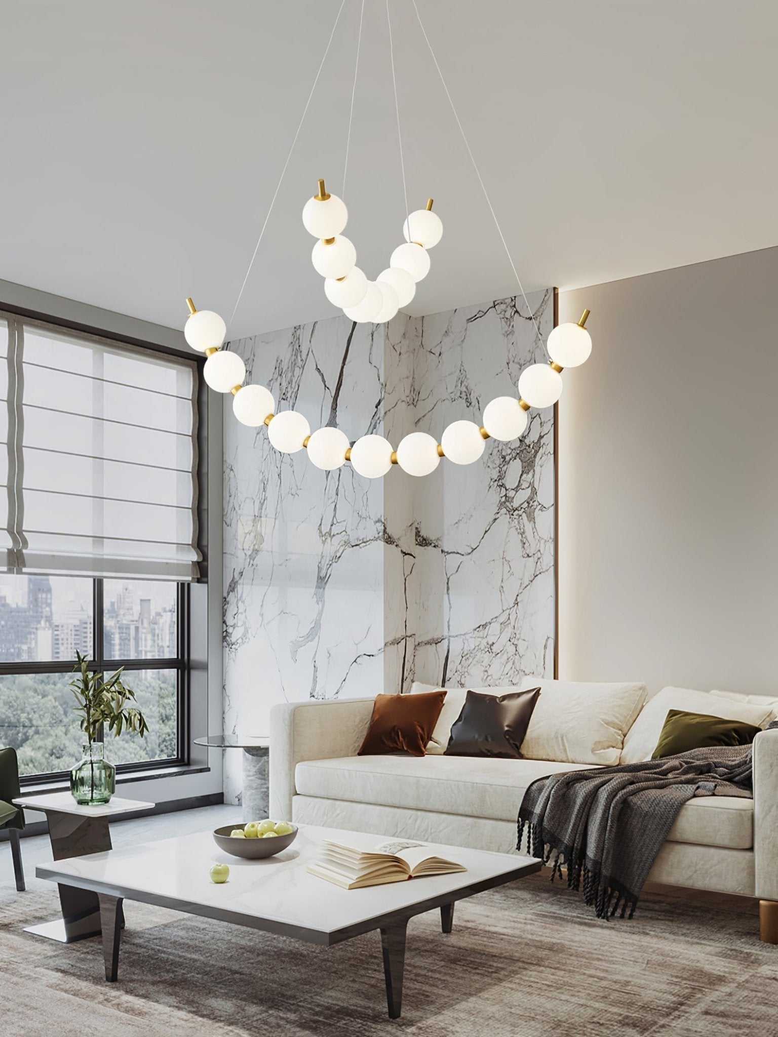 Cetalan Lustre Élégance Art Perles Plastique - Neutralighting