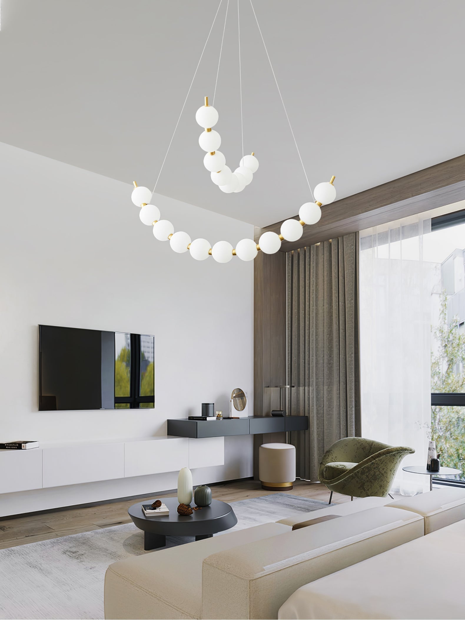 Cetalan Lustre Élégance Art Perles Plastique - Neutralighting