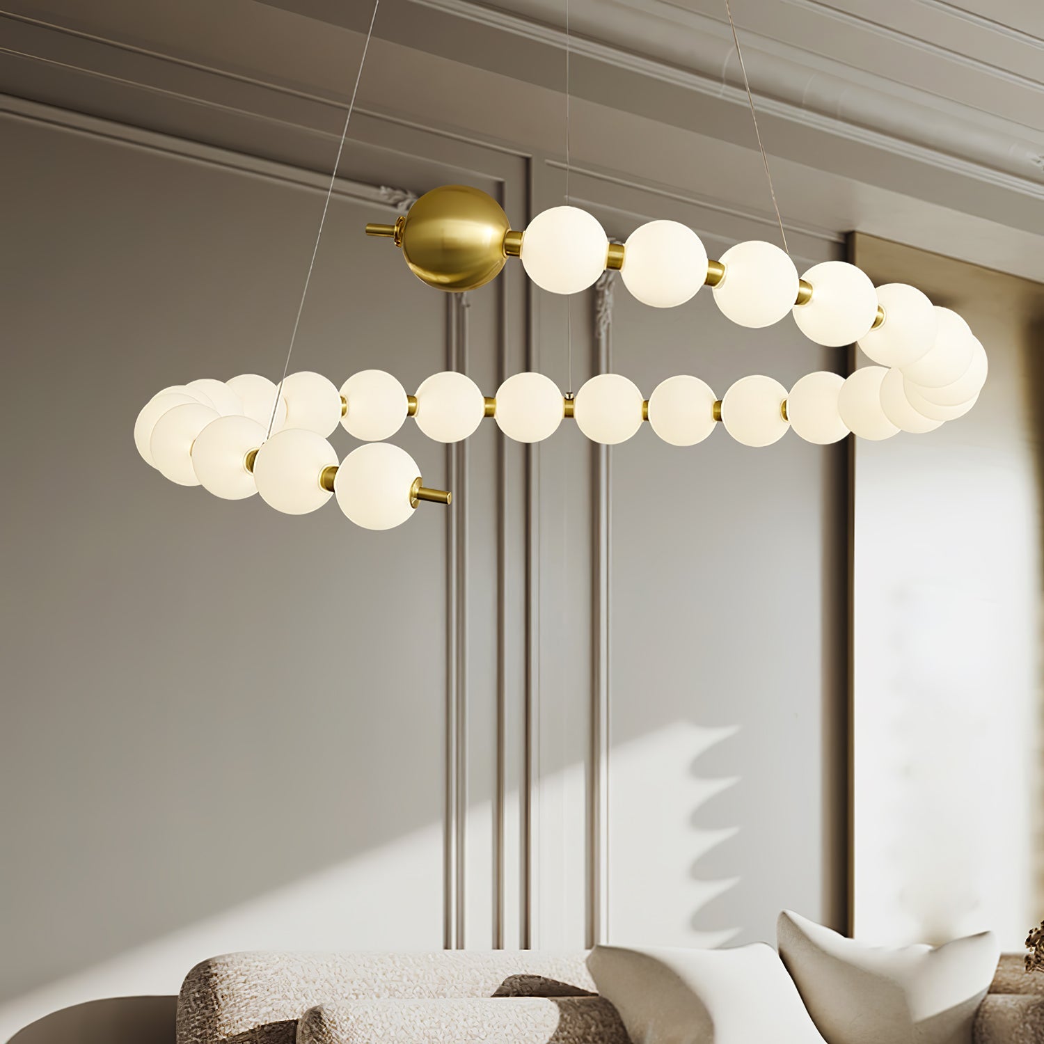Cetalan Lustre Élégance Art Perles Plastique - Neutralighting