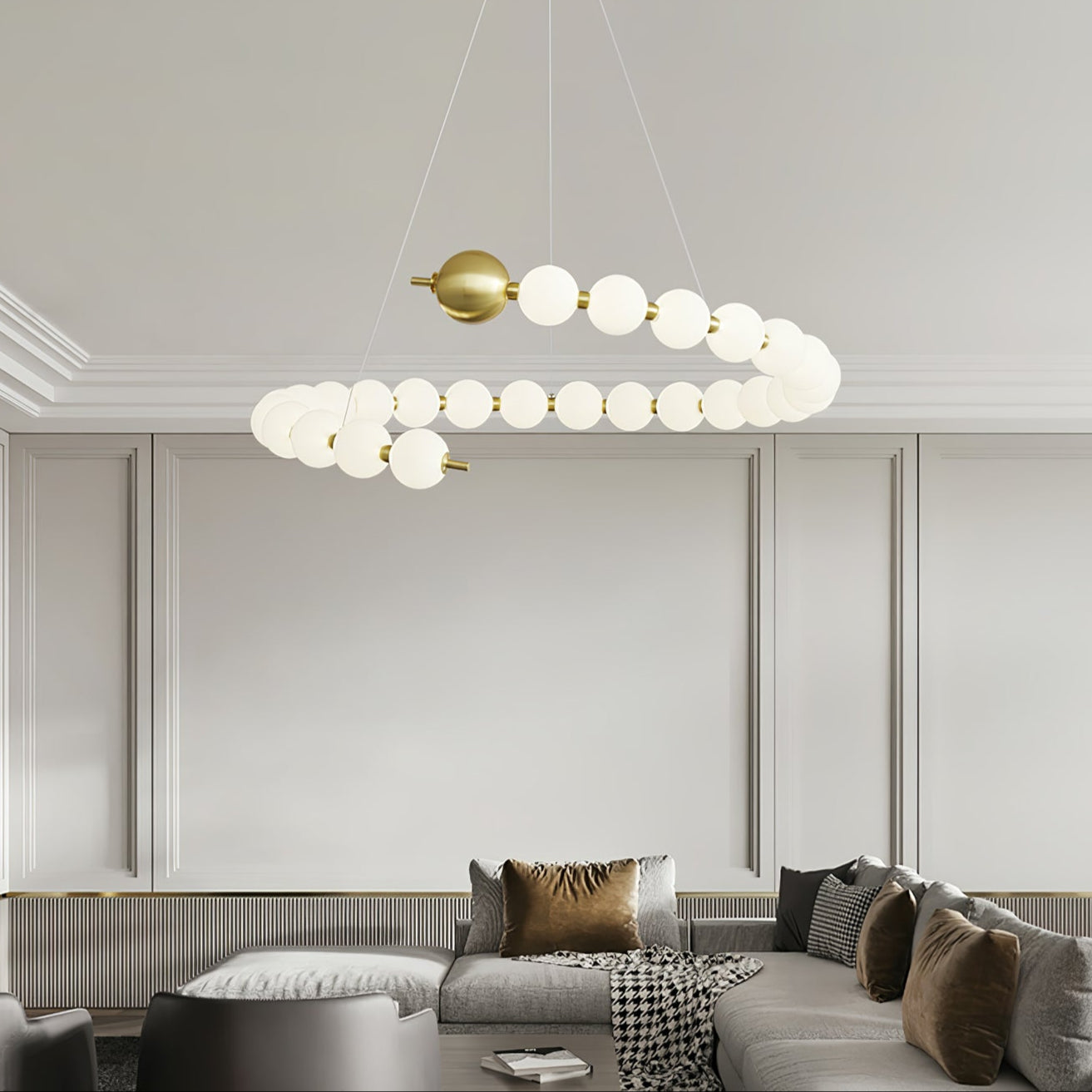 Cetalan Lustre Élégance Art Perles Plastique - Neutralighting