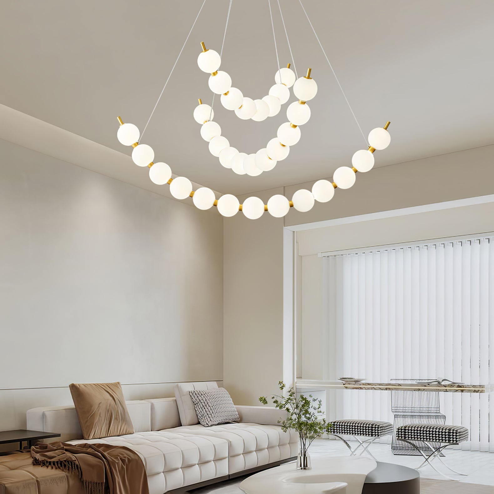 Cetalan Lustre Élégance Art Perles Plastique - Neutralighting