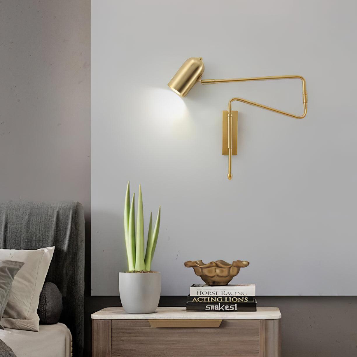 Ivar Adjustable Arm Plug In Wall Lamp - Neutralighting