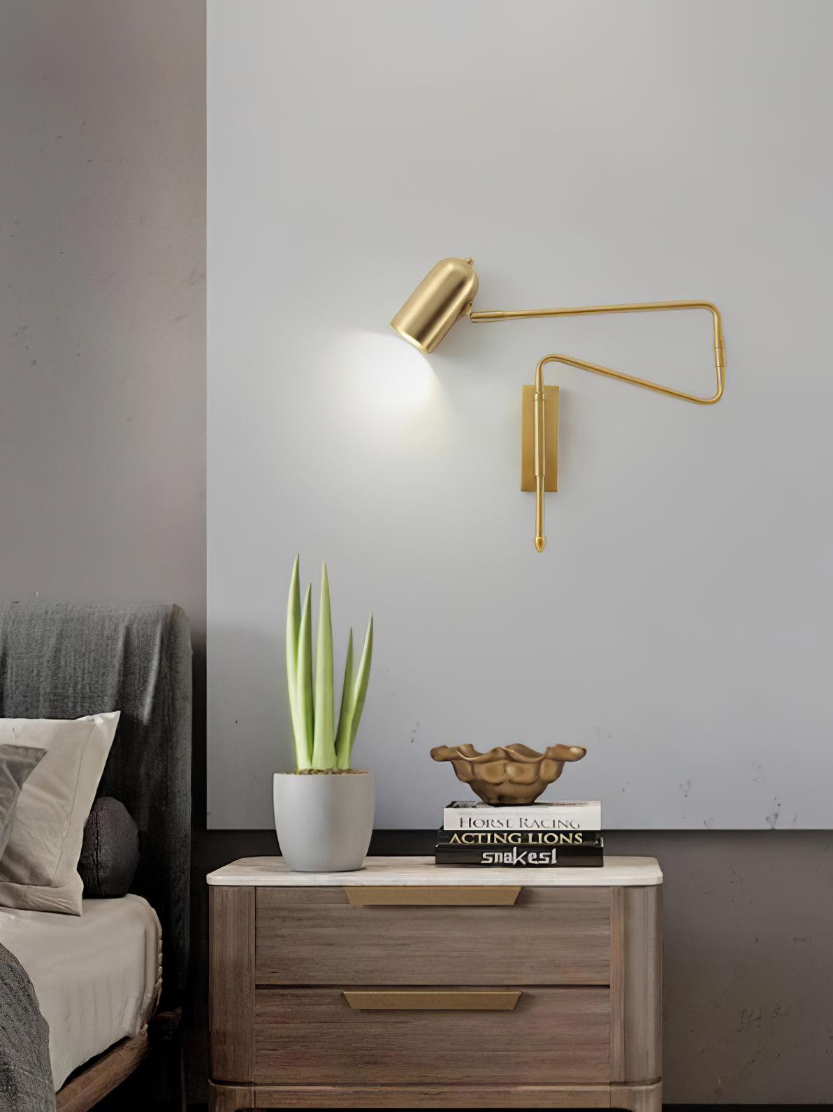 Ivar Adjustable Arm Plug In Wall Lamp - Neutralighting