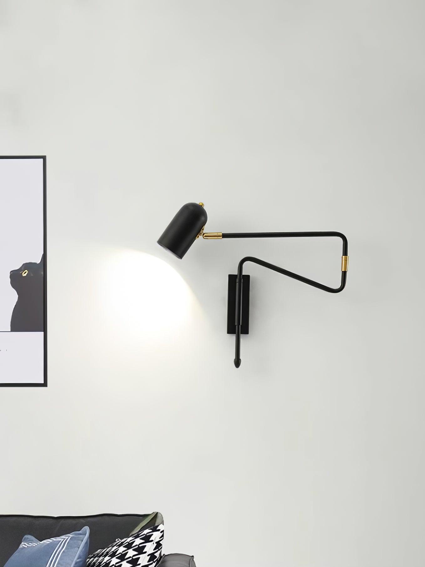 Ivar Adjustable Arm Plug In Wall Lamp - Neutralighting