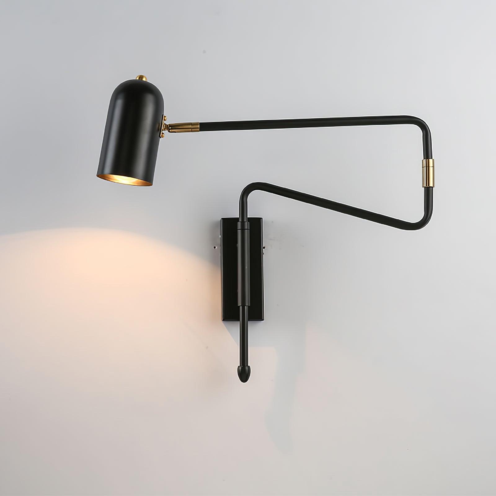 Ivar Adjustable Arm Plug In Wall Lamp - Neutralighting
