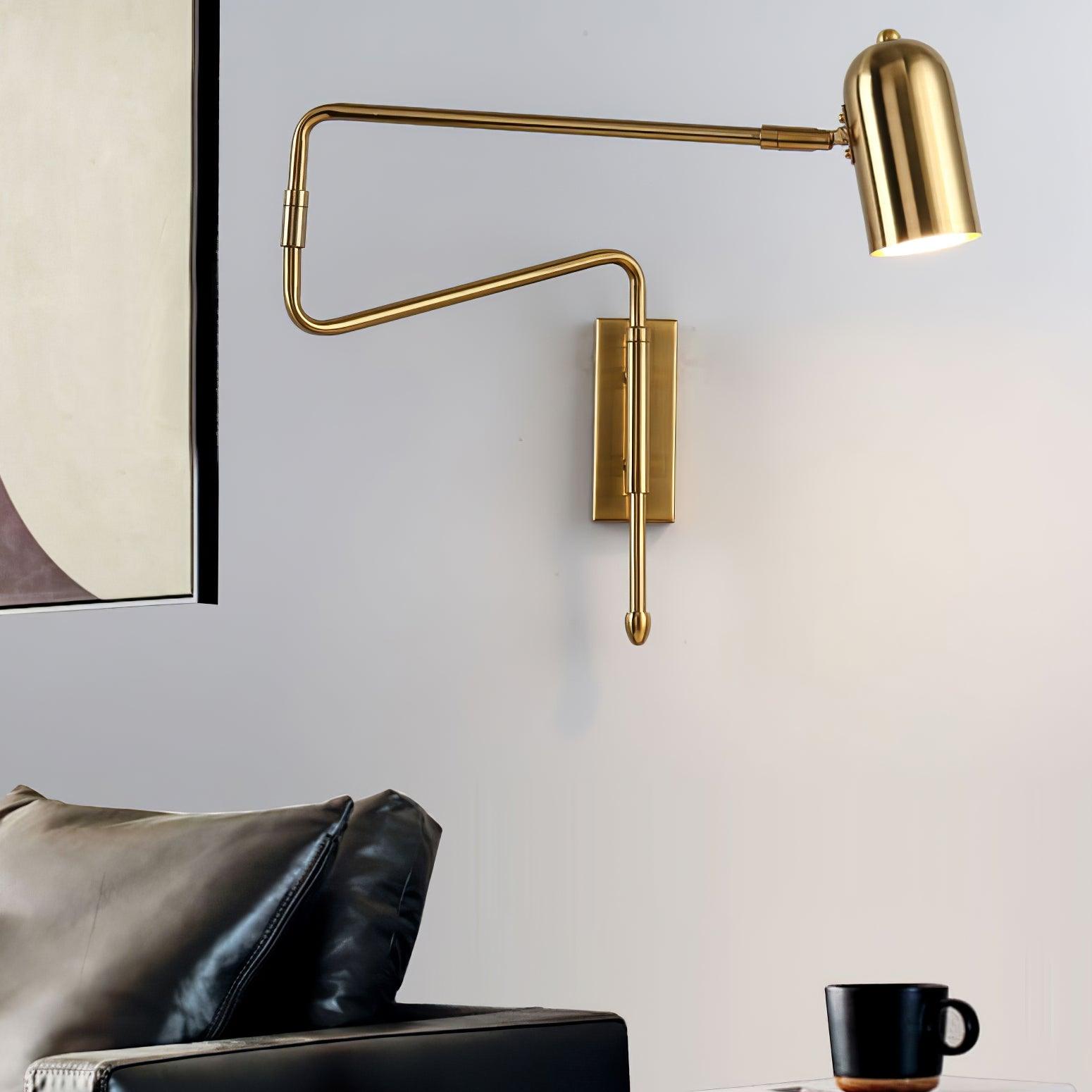 Ivar Adjustable Arm Plug In Wall Lamp - Neutralighting