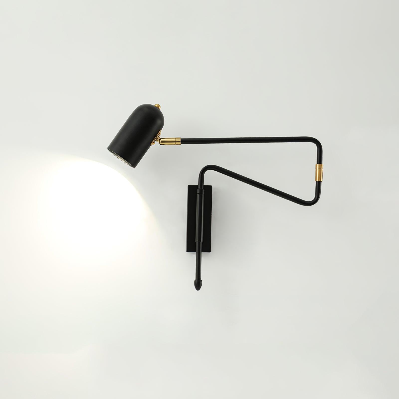 Ivar Adjustable Arm Plug In Wall Lamp - Neutralighting
