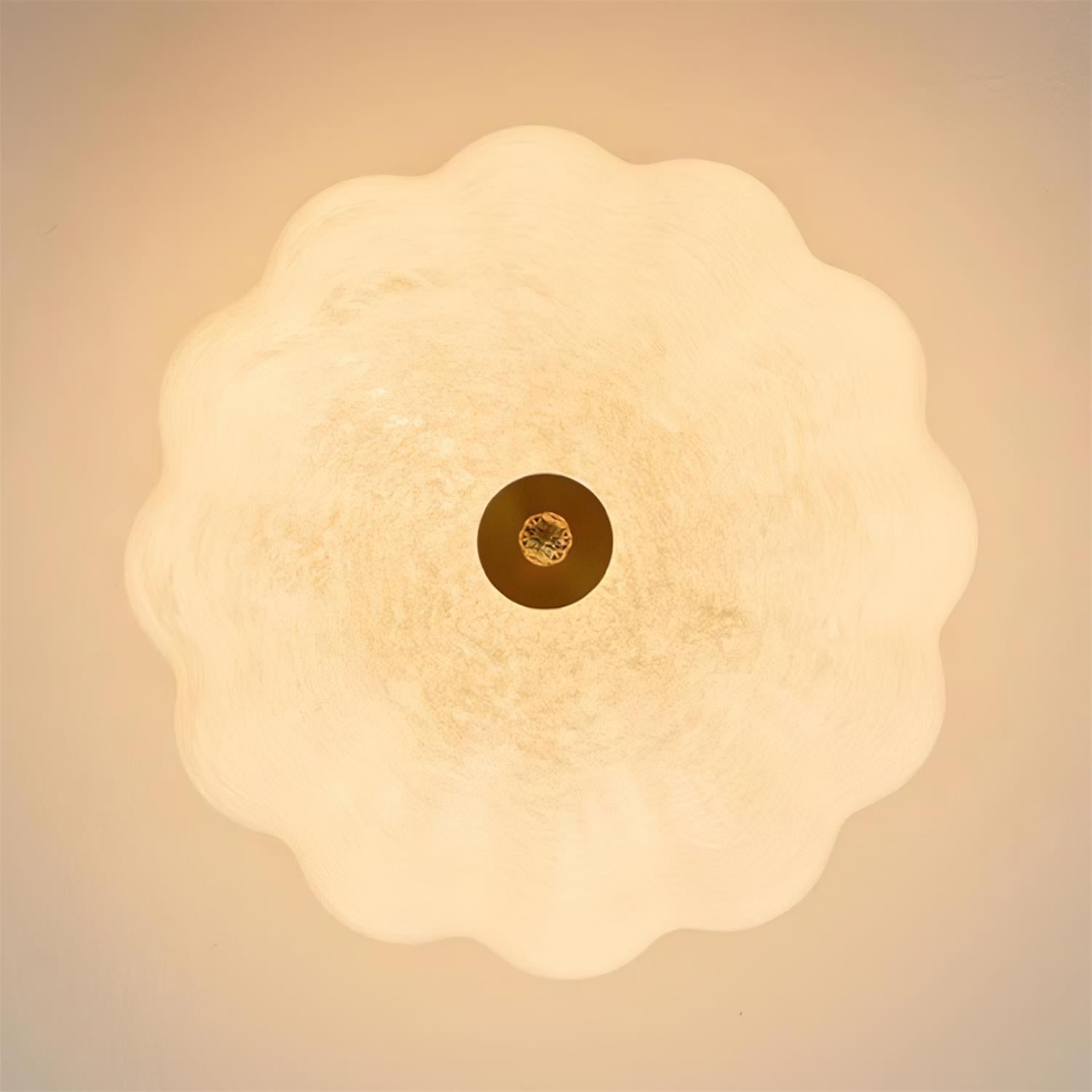 Mirage Plafonnier Silhouette Élégante Pétale en Verre - Neutralighting