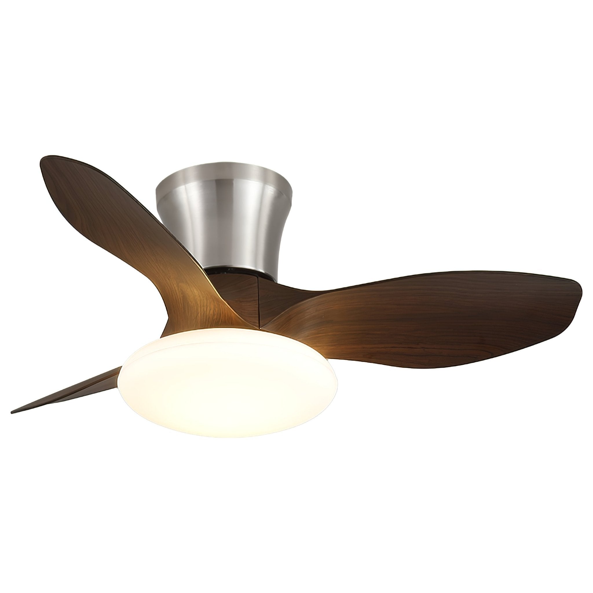 Plafonnier ventilateur Velora moderne en bois, points forts des caractéristiques de sécurité